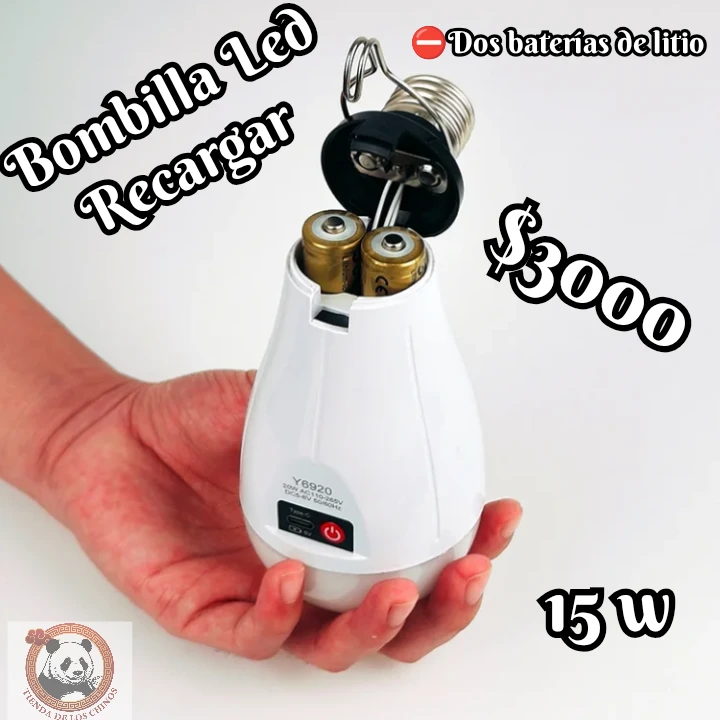 Bombilla Led recargable's foto | Tienda de los Chinos en Bayamo |  BizneCubano