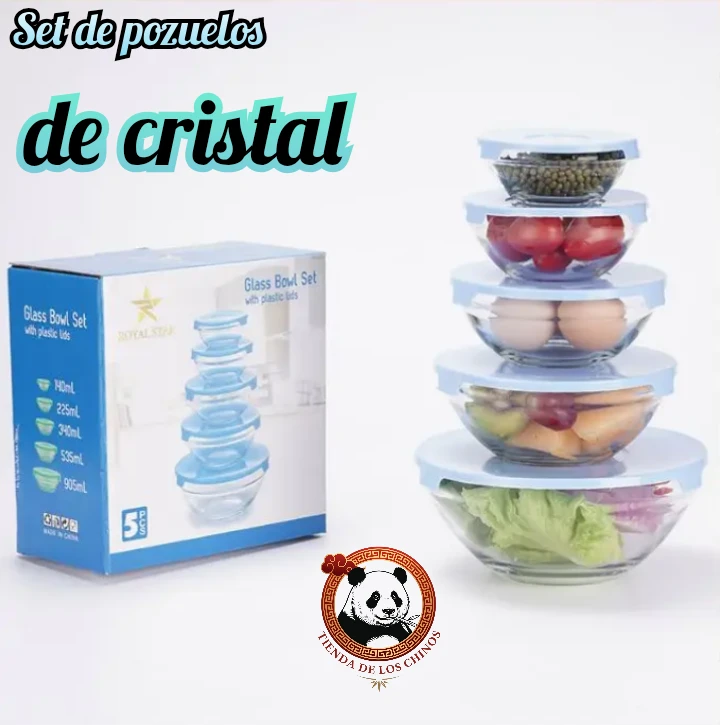 Juego de pozuelos de cristal's foto | Tienda de los Chinos en Bayamo |  BizneCubano