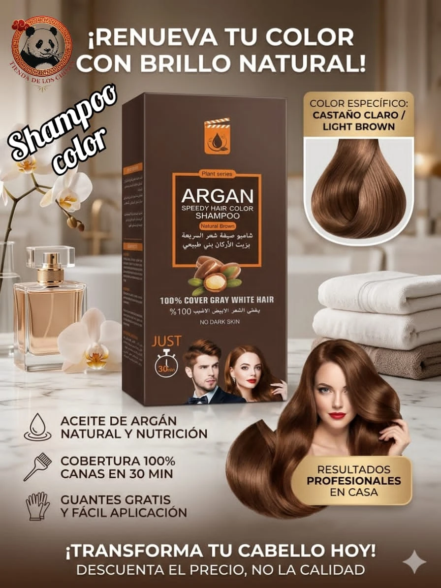 Shampoo color (castaño claro)'s foto | Tienda de los Chinos en Bayamo |  BizneCubano