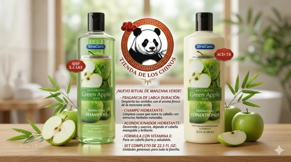 Línea de shampoo manzana's foto | Tienda de los Chinos en Bayamo |  BizneCubano