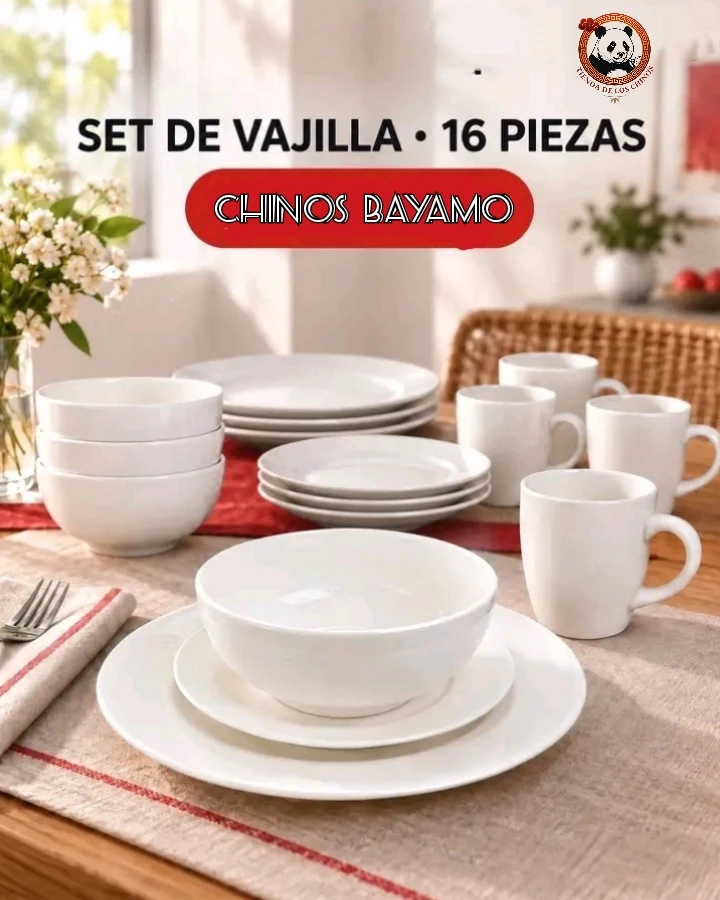 Juego de vajillas's foto | Tienda de los Chinos en Bayamo |  BizneCubano