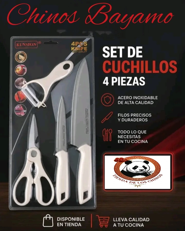Juego de cuchillos 2's foto | Tienda de los Chinos en Bayamo |  BizneCubano
