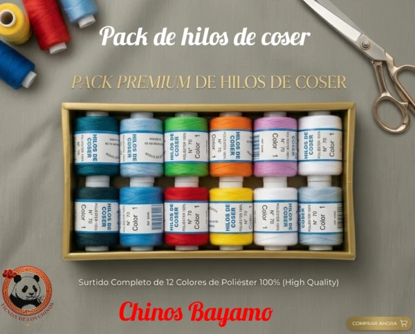 Set de hilo de 12 piezas's foto | Tienda de los Chinos en Bayamo |  BizneCubano