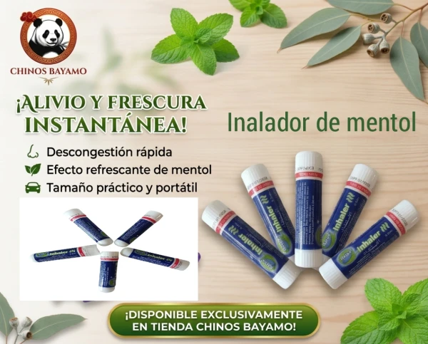 Inalador de mentol's foto | Tienda de los Chinos en Bayamo |  BizneCubano