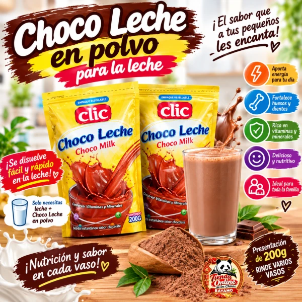 Chocolate en polvo (choco leche)'s foto | Tienda de los Chinos en Bayamo |  BizneCubano