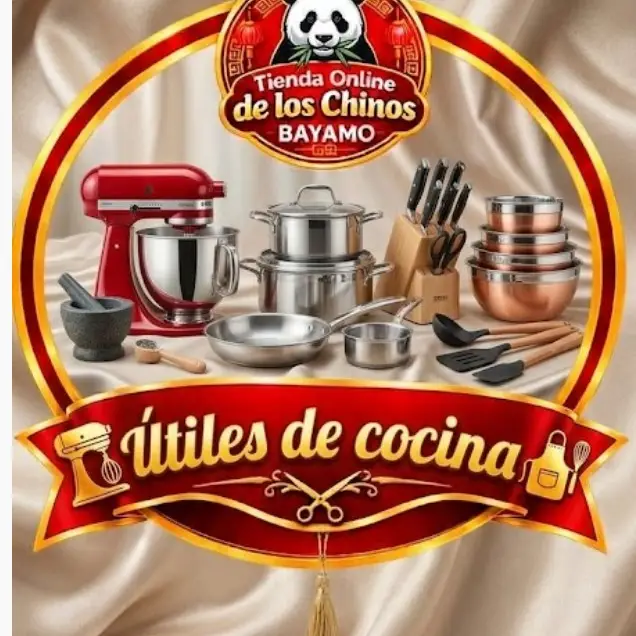 Útiles de la cocina en Tienda de los Chinos en Bayamo